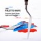 25pcs Paint Brush Set, Professional Paintbrushes Acrylic Paint Brushes Expert Series Nylon Brushes Kit with Palette Knife and Cloth Roll for Acrylic, Oil, Watercolor and Face Painting